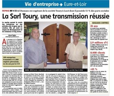 Quand la presse parle de notre entreprise